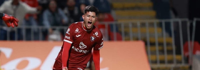 El morelense Mario Aguilar Mares anotó el único tanto del partido celebrado ayer en el estadio Gregorio Tepa Gómez.