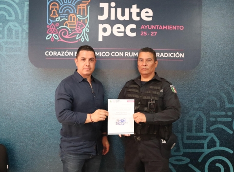 Rinde protesta Bernardo Ocampo Rodríguez como nuevo secretario de Seguridad de Jiutepec