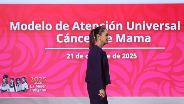 Sheinbaum anuncia modelo universal de atención al cáncer de mama