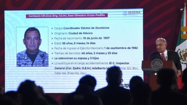 Tras asesinato de coordinador de Guardia Nacional, AMLO acusa nexo entre delincuentes y policía de Pino, Zacatecas