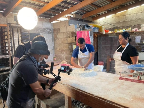 Actualmente se trabaja en un video promocional para dar a conocer la riqueza cultural del Hueyapan.