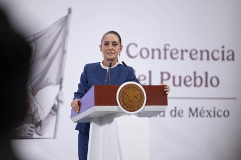 Sheinbaum defiende a Gutiérrez Müller: &#039;Yo sabía que vive en México&#039;