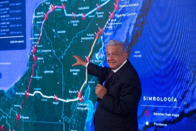 Por primera vez reconoce AMLO que Tren Maya puede quedar inconcluso