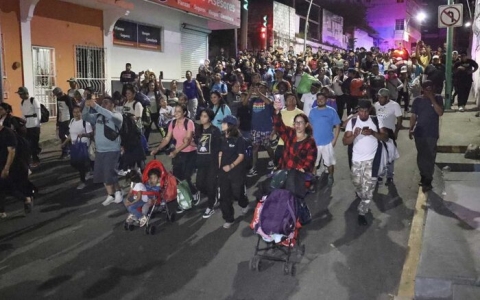 Migrantes inician nueva caravana desde Chiapas rumbo a Estados Unidos