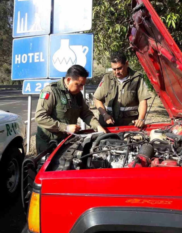 Subieron los percances en carretera: Ángeles Verdes