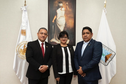 Toman protesta a una jueza y dos jueces de Puente de Ixtla, Jonacatepec y Jojutla