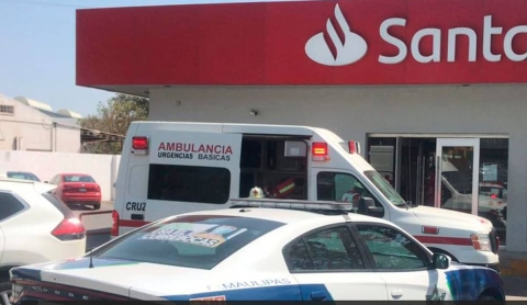 Lo asaltaron al salir de un banco