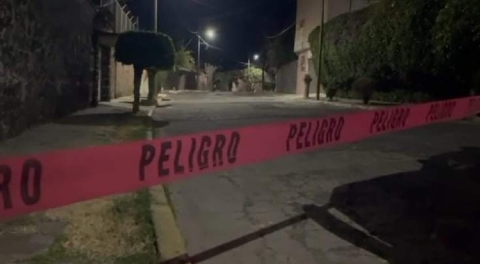 En la zona donde ocurri&oacute; el homicidio quedaron esparcidos varios casquillos.