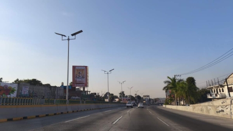 En las primeras horas del a&ntilde;o, la actividad en el Paso Expr&eacute;s fue moderada. 