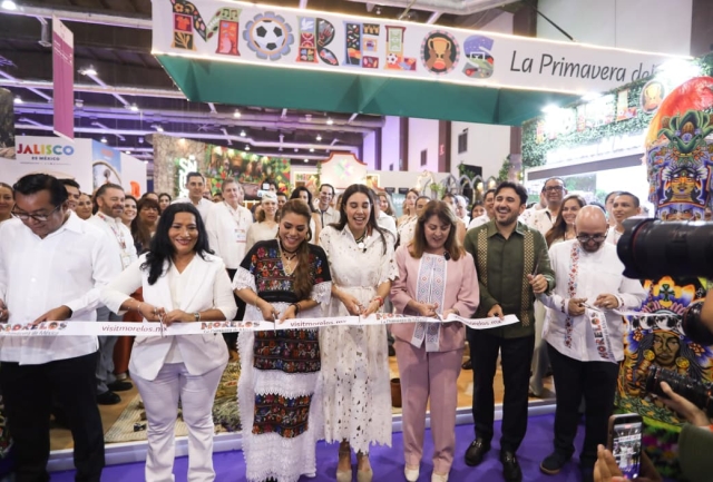 Proyecta Morelos su riqueza en el Tianguis Tur&iacute;stico M&eacute;xico 2026
