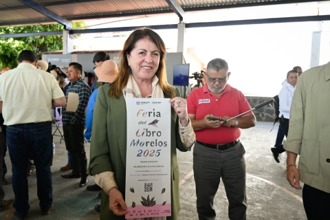 Presenta Margarita González Saravia estrategias clave para impulsar hábitos saludables y fomentar la lectura