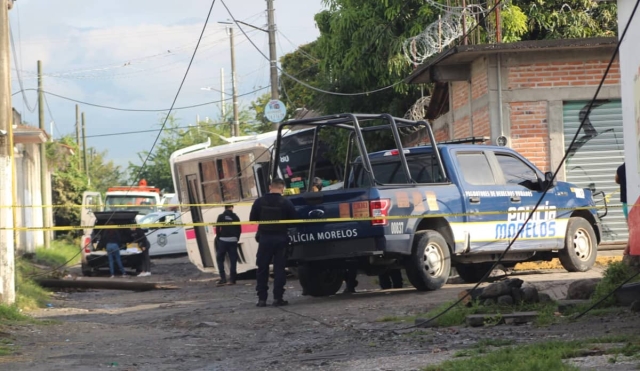 Disparan contra una &#039;ruta&#039; en Temixco