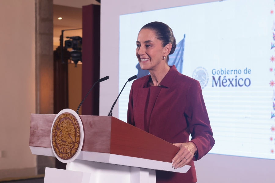 'Fue decisión del Senado', dice Sheinbaum sobre reelección de Rosario Piedra