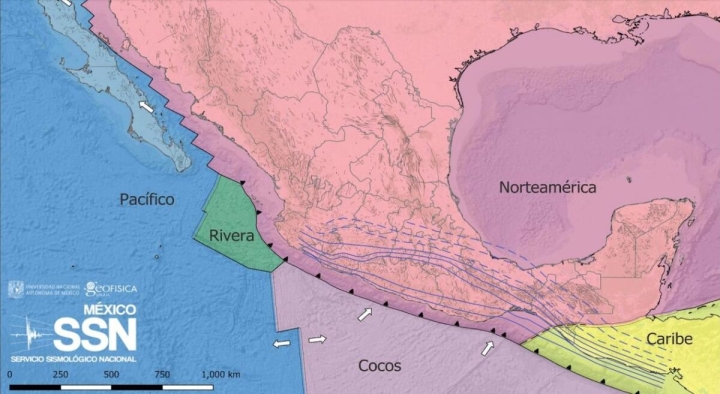 Y a todo esto de los sismos, ¿qué es la placa de Cocos y dónde se ubica?