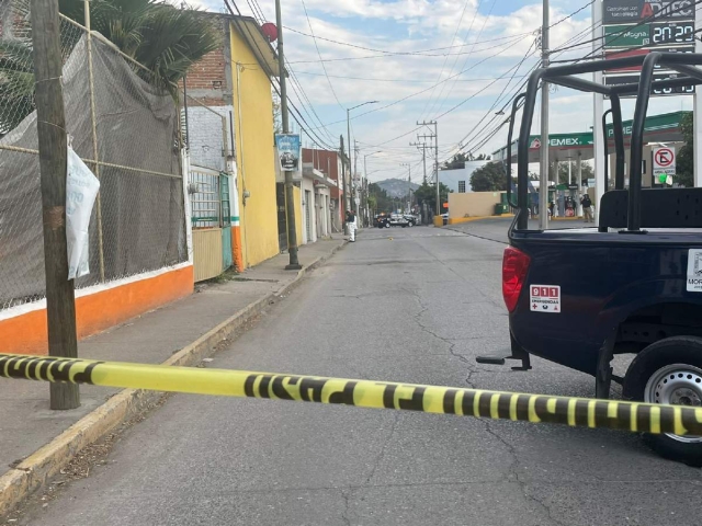 Los dos hombres fueron encontrados heridos en el interior del taller.