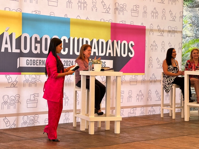 Participa Margarita González Saravia en &#039;Diálogos Ciudadanos&#039;