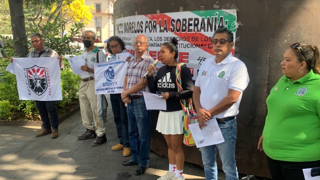 Convoca Pacto Morelos a movilizarse el próximo primero de mayo