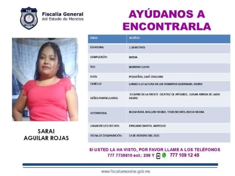 Desapareció en Zapata hace cuatro días