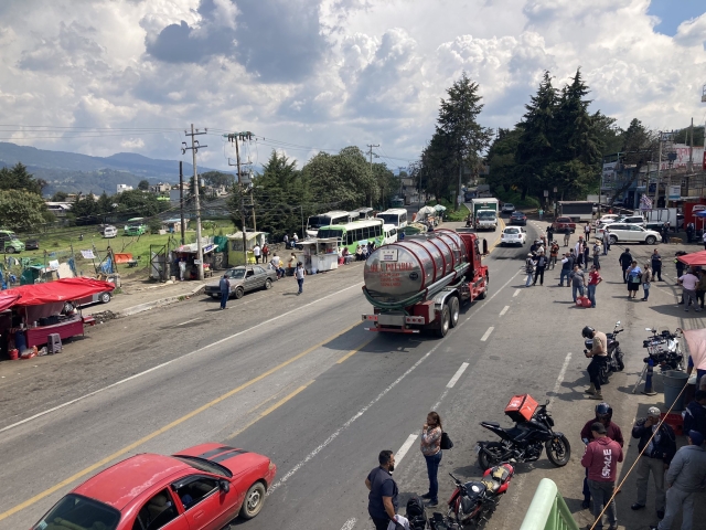 Liberan carretera federal México-Cuernavaca