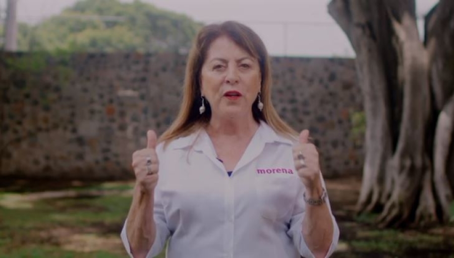 Margarita González Saravia invita a votar por David Ortiz en Jiutepec