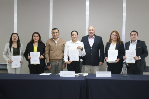 Refrenda Congreso de Morelos legalidad del Sistema Estatal Anticorrupci&oacute;n con entrega de nombramientos
