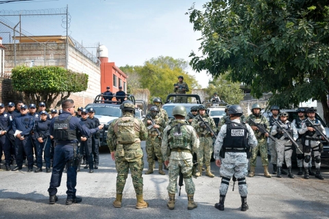 Implementan integrantes de la Mesa de Construcci&oacute;n de Paz y Seguridad Morelos operativo 'Invierno Seguro 2025'