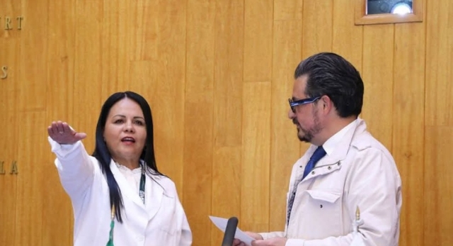 Rinde protesta M&oacute;nica Arriaga Arroyo como titular del IMSS en Morelos