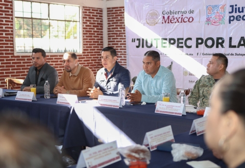 Jiutepec fue sede de la Mesa Regional de Seguridad