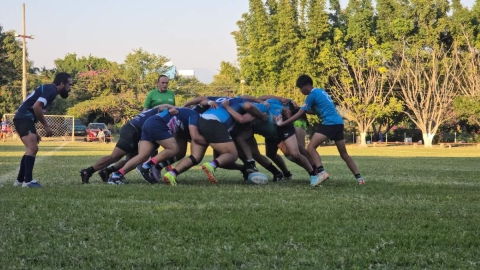 Los jugadores del Tlahuica Rugby no conocieron la derrota en el Campeonato X's Game On.