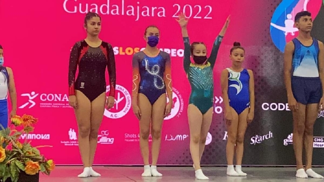 María José Pineda conquistó la medalla de oro, en el nivel 7 en la categoría A.