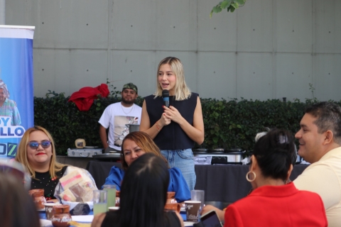 Encabeza diputada Andrea Gordillo convivio con habitantes del Distrito II de Cuernavaca