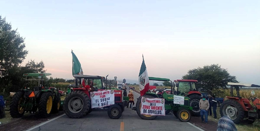 Campesinos no reanudarán bloqueo en autopista Siglo XXI