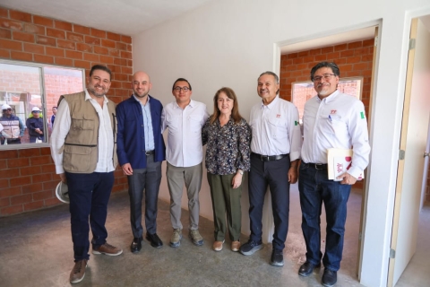 Construyen gobiernos de Morelos y M&eacute;xico viviendas dignas para las y los trabajadores