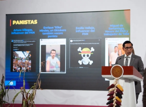 Gobierno vincula a la derecha internacional con la Marcha de la Generaci&oacute;n Z