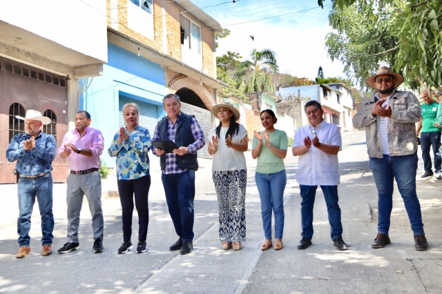 Ayuntamiento de Jiutepec entrega rehabilitación de red de agua potable en colonia Jardín Juárez