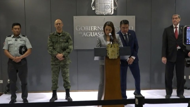 Gobernadora de Aguascalientes confirma muerte de secretario de Seguridad estatal