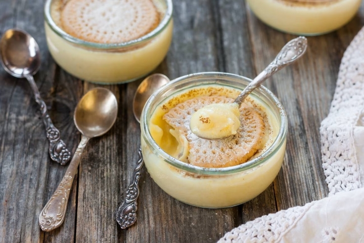 Postres sin huevo: Natilla de naranja en 15 minutos