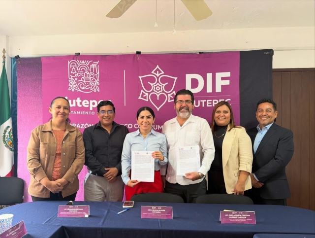 Fortalece DIF Jiutepec alianzas para el beneficio de la ciudadan&iacute;a