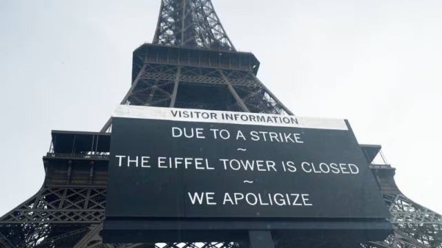 Torre Eiffel cierra sus puertas a visitantes hasta nuevo aviso