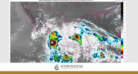 Fin de semana nublado y lluvioso para Morelos