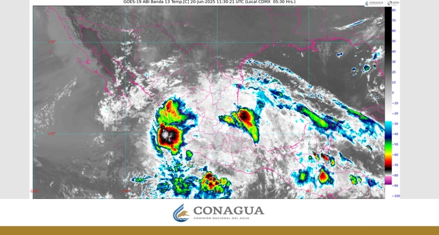 Fin de semana nublado y lluvioso para Morelos