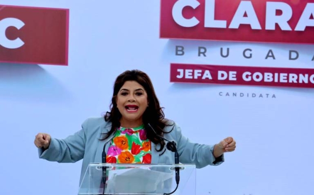&#039;Mentira&#039; que CDMX se quede sin agua, afirma Clara Brugada