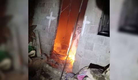 Incendio en una vivienda cobra la vida de una persona