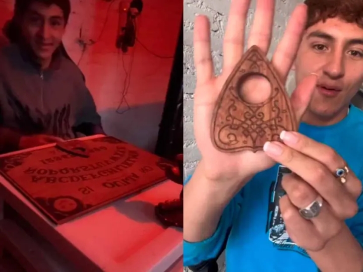 Jugando con fuego: Tiktoker juega 5 días la ouija y vive experiencia paranormal