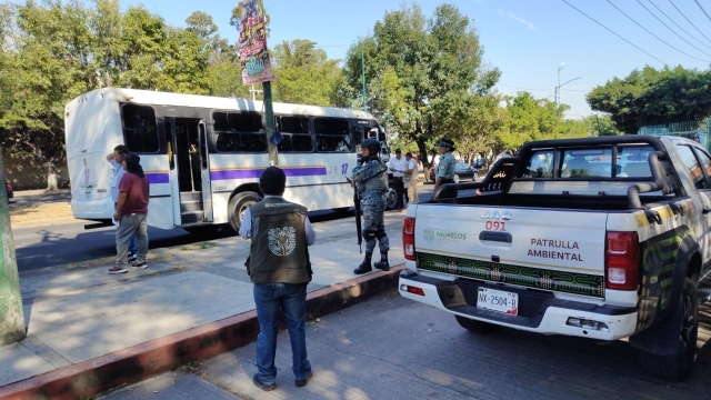 Implementa Gobierno de Morelos acciones para la mejora del transporte p&uacute;blico y calidad del aire