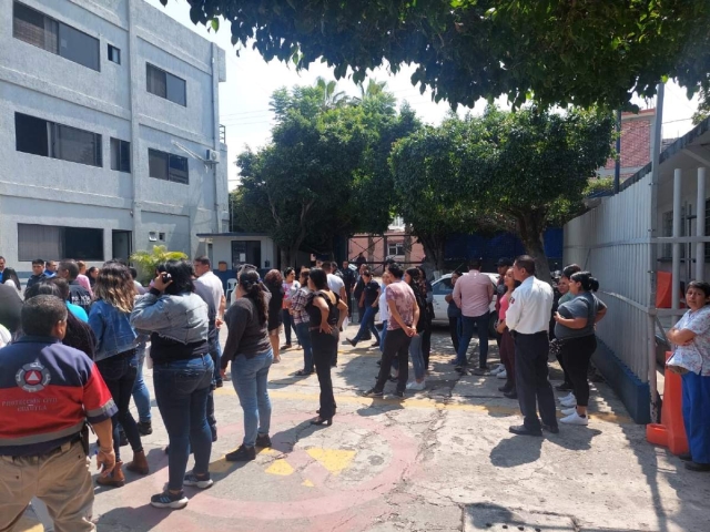 Los trabajadores municipales se sumaron a las actividades.