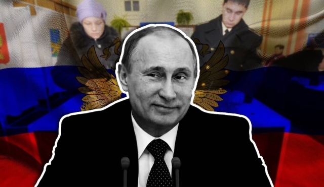 Vladimir Putin gana elecciones de Rusia con 87% de los votos