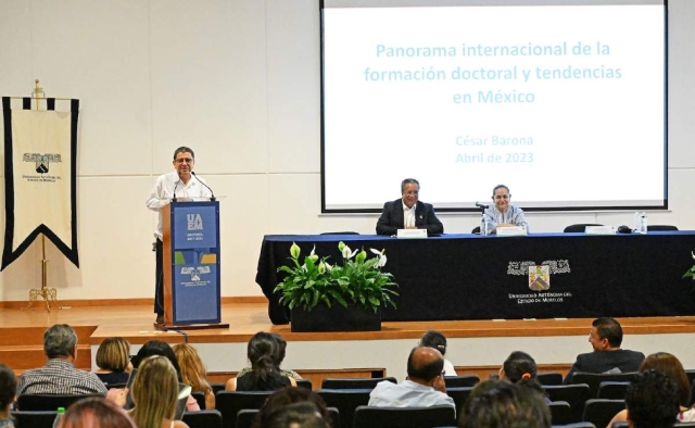 El evento se realizó en el auditorio del Centro de Investigaciones Químicas (CIQ) del Campus Chamilpa.