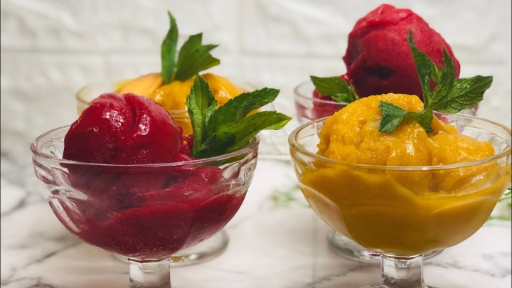 Frescura en minutos: Prepara deliciosos sorbetes para el calor