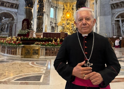 Participa obispo de la Diócesis de Cuernavaca en misa de inicio del cónclave para elegir al nuevo Papa